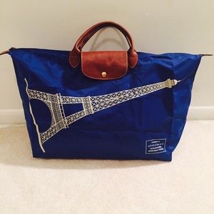 Limited edition Longchamp Eiffel Tower bag